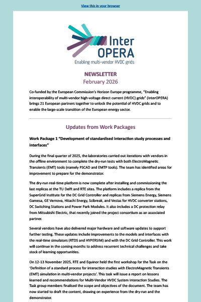 InterOPERA Newsletter February 2026